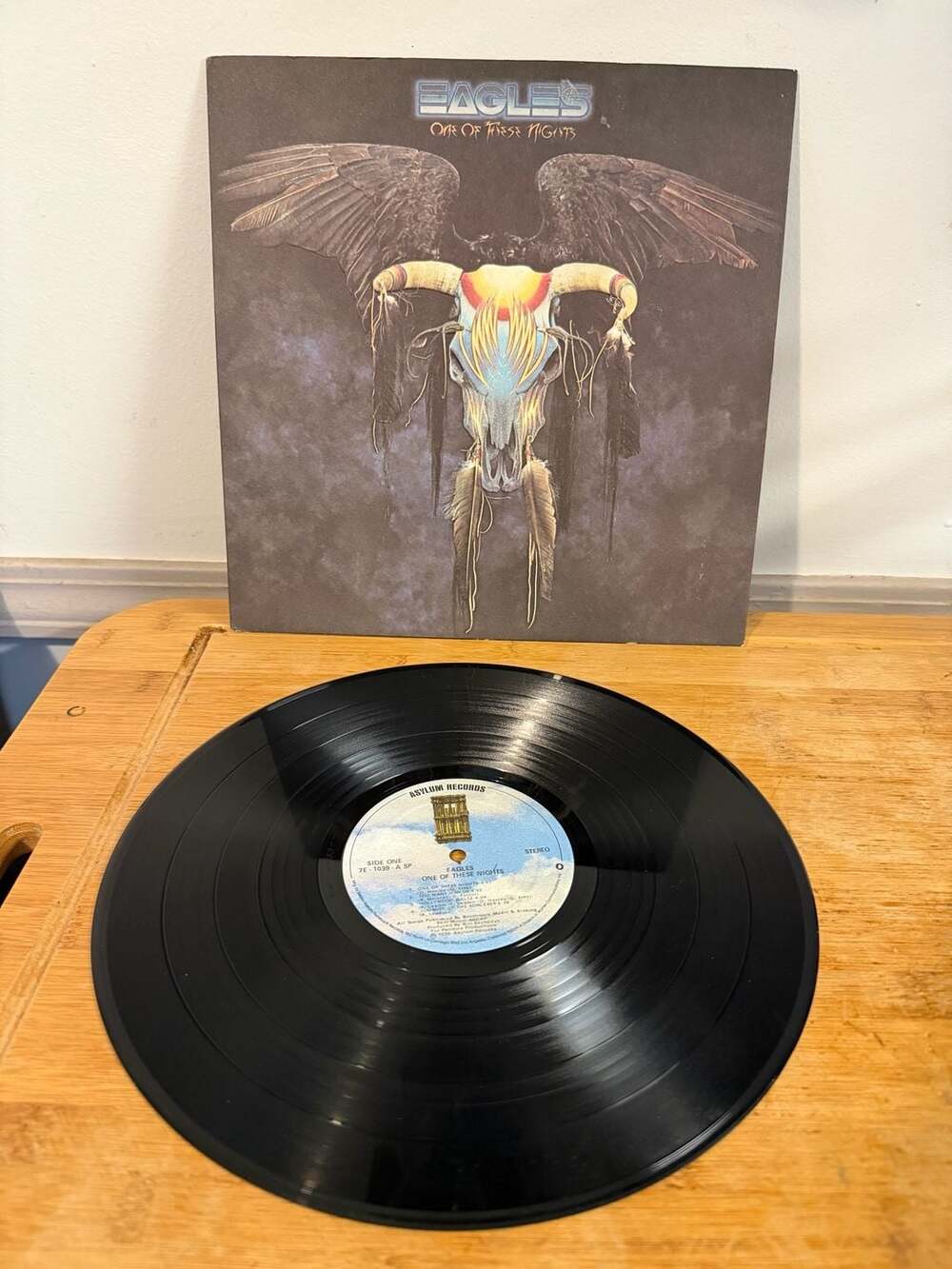 Original The Eagles One of These Nights Store Promo Sign 1975 24x24 Double Sided